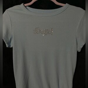 "Angel" diamond shirt